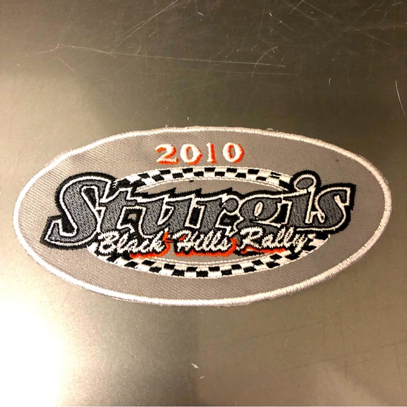 Other - Sturgis Black Hills 2010 Motorcycle Rally Patch in silver.